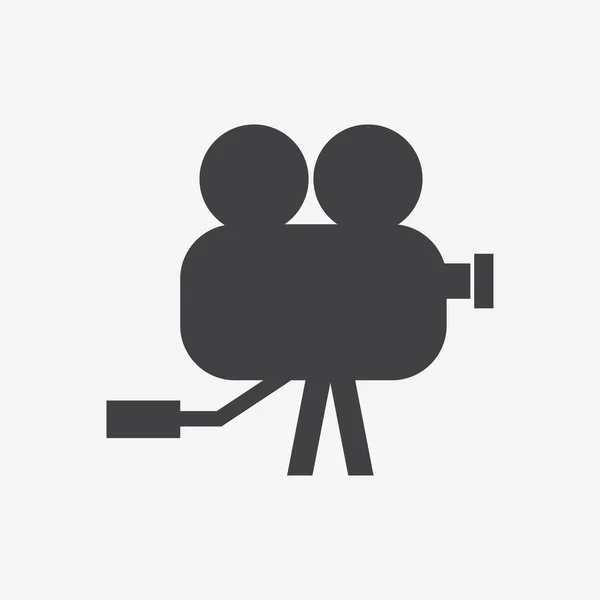 Video camera-icoontje — Stockvector