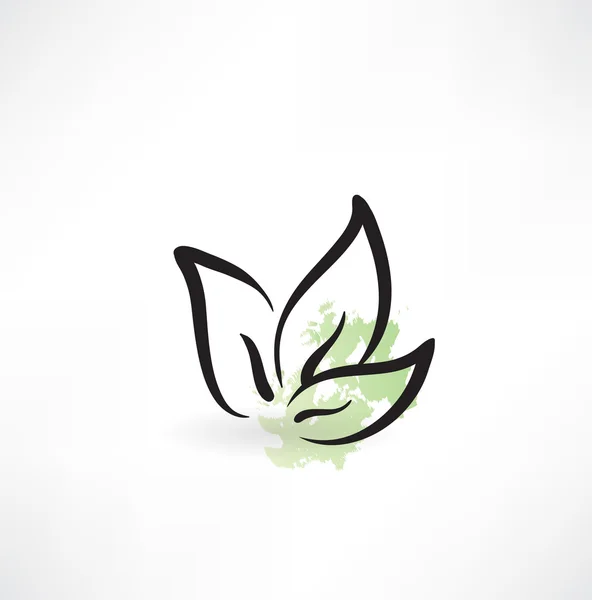 Leaves icon — Stock Vector