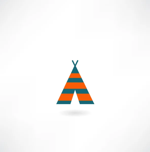 Wigwam-Symbol — Stockvektor