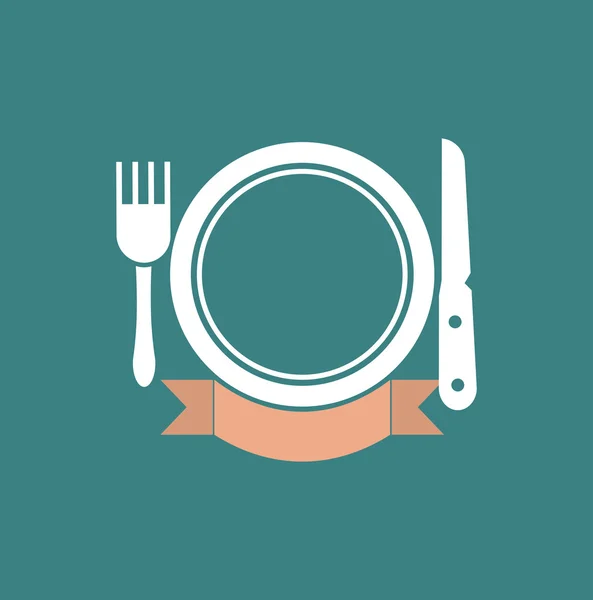 Symbole de restaurant — Image vectorielle