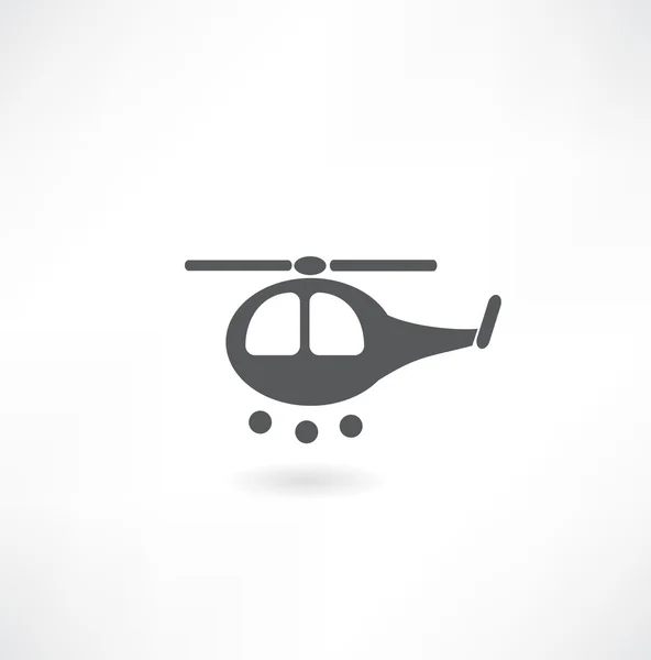 Helicóptero — Vector de stock