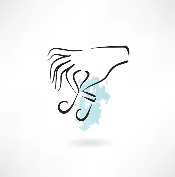 Icono de música — Vector de stock