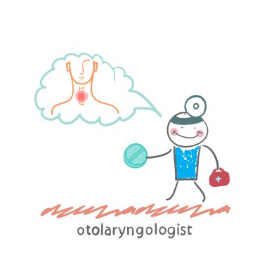 Otolaryngologist boğaz diyor