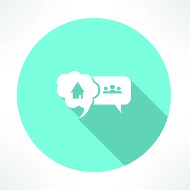 ev ve insanlar kutsal kişilerin resmi