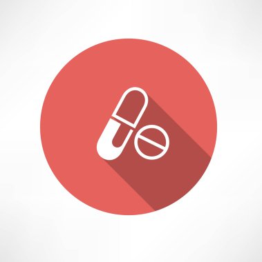 Tabletler ve hapları simgesi