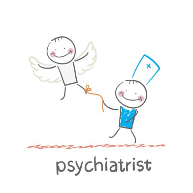 Psikiyatrist ilişkili hasta tutar