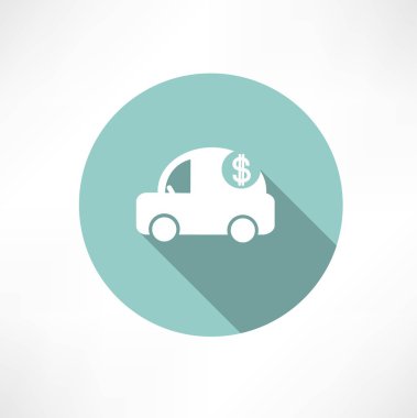 dolar simgesiyle araba