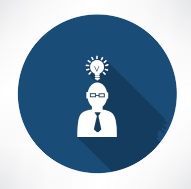 Bir fikir ile işadamı