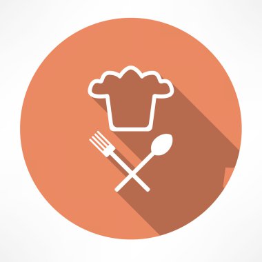 çatal ve chef şapka
