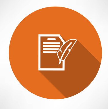 Tükenmez kalem bir levha ile