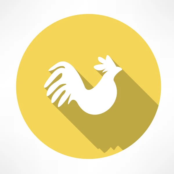 Rooster icon — Stock Vector