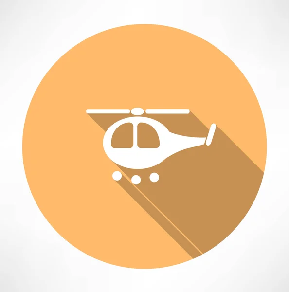 Helikopter-ikonen — Stock vektor