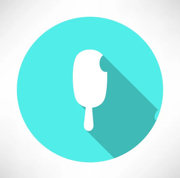 Icono de helado — Vector de stock