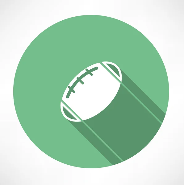 Pallone da rugby — Vettoriale Stock