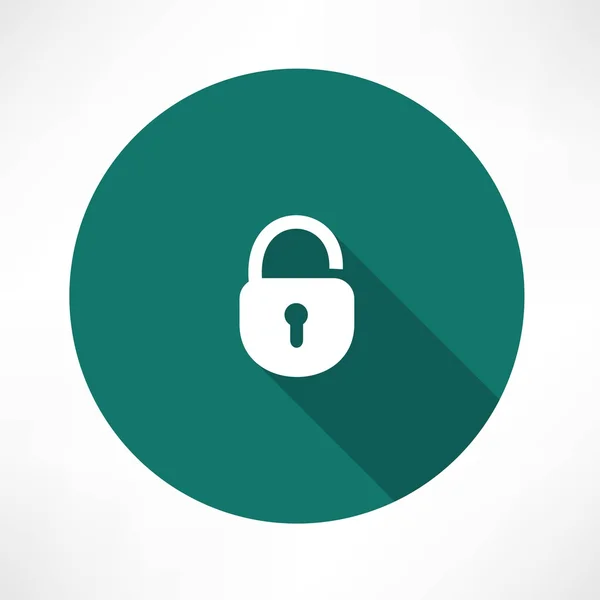 Open lock icon — Stock Vector