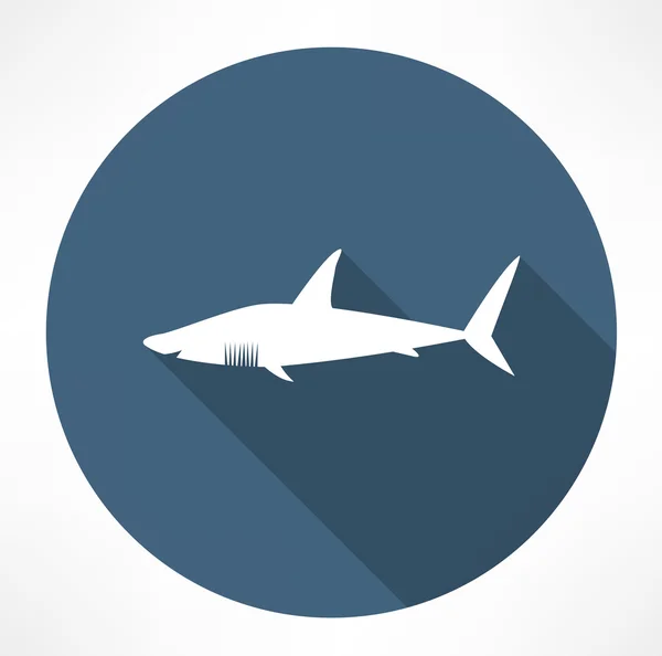 Εικονίδιο του καρχαρία — Διανυσματικό Αρχείο
