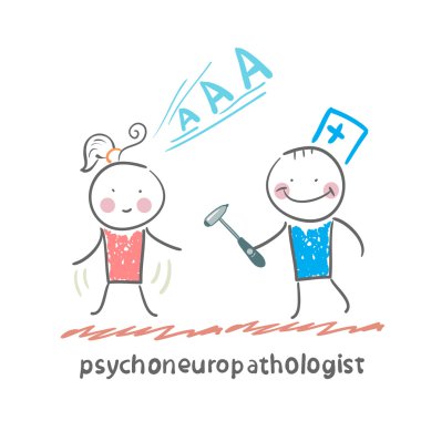 Psychoneuropathologist hasta kontrol