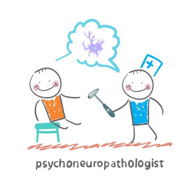 Psychoneuropathologist hasta kontrol