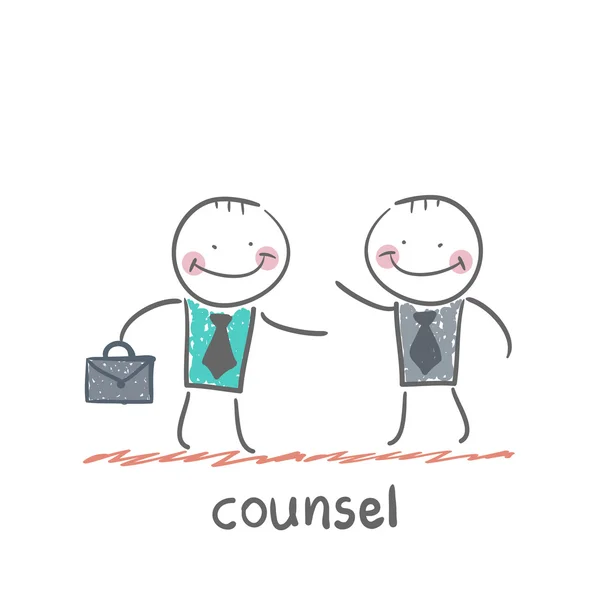 Counsel icon — Stock Vector