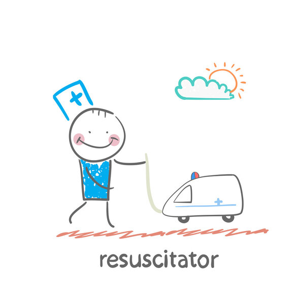 Resuscitator played with toy