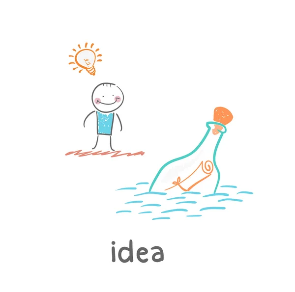 Idee pictogram — Stockvector