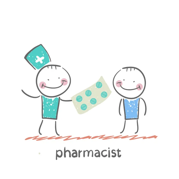 Icono farmacéutico — Vector de stock