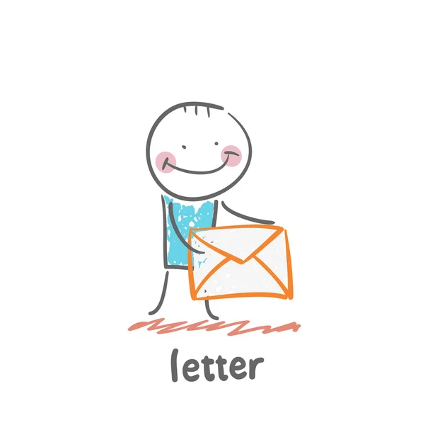 Icône lettre — Image vectorielle