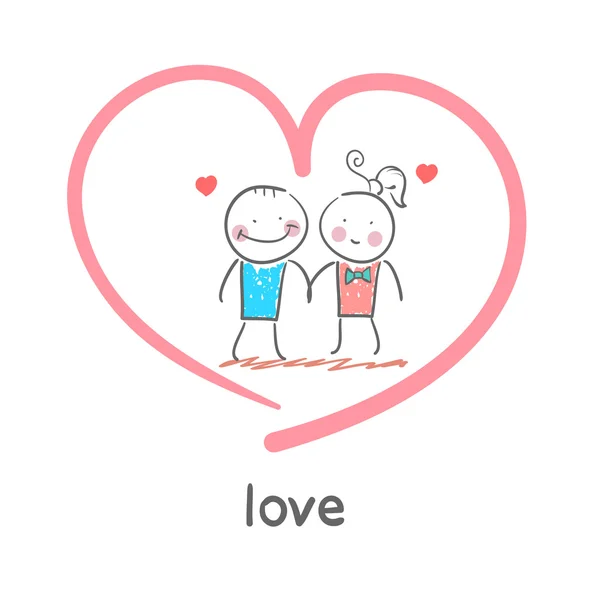 Icono de amor — Vector de stock