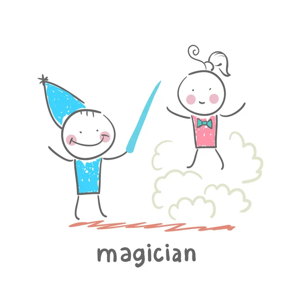 Magician icon — Stock Vector