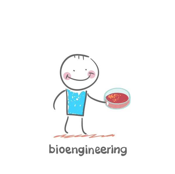 Bioengineer 아이콘 — 스톡 벡터