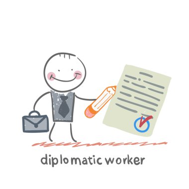 Diplomatik işçi