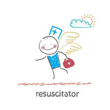 resuscitator hastaya uçar