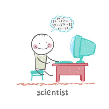 bilim adamı simgesi