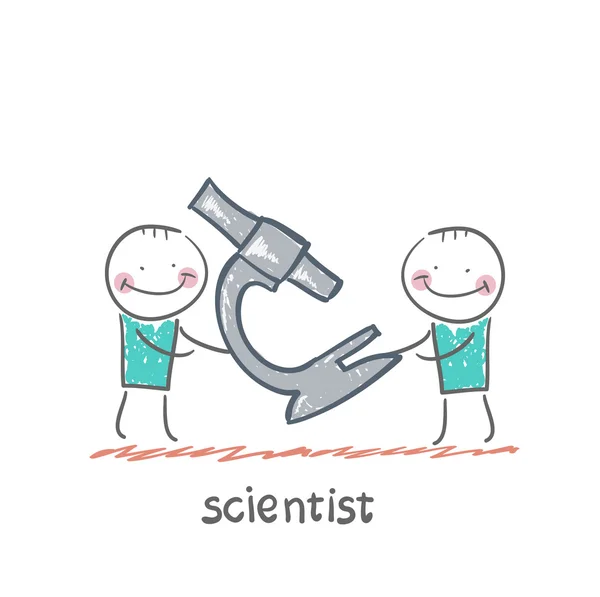 Scientist icon — Stock Vector