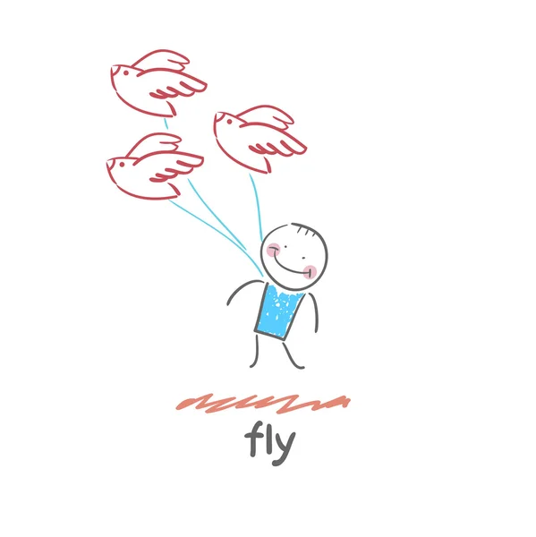 Ref-fly — стоковый вектор