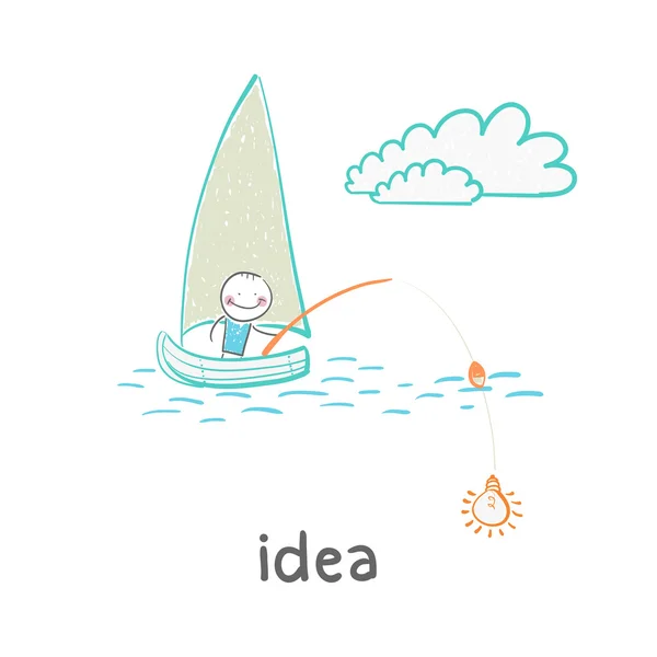 Icono de idea — Vector de stock