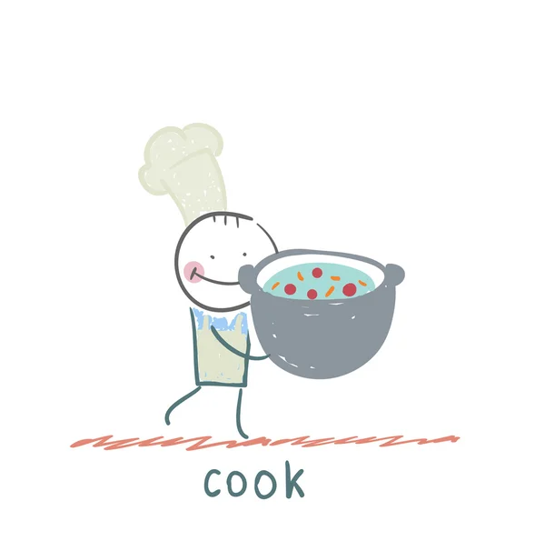 Cook icon — Stock Vector