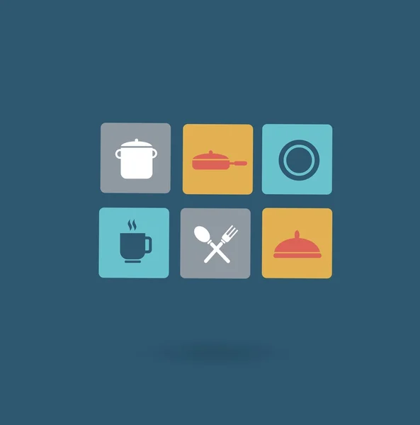 Tableware icon — Stock Vector