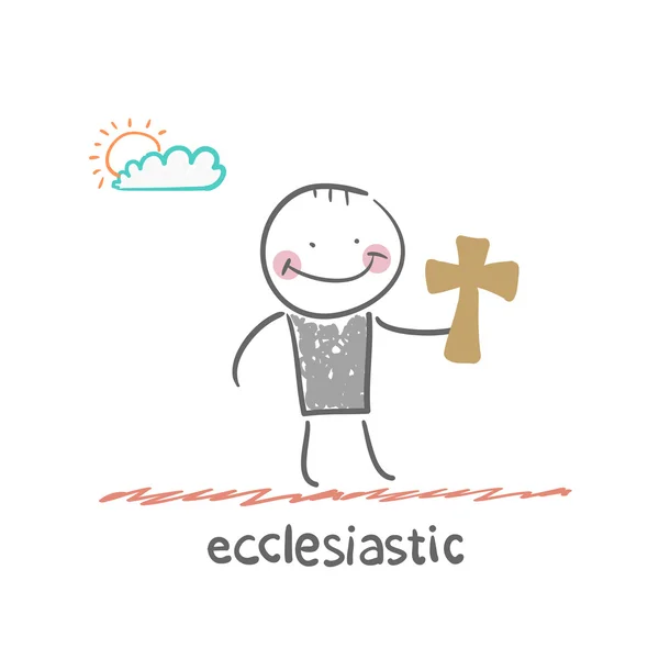 Ecclesiastic icon — Stock Vector