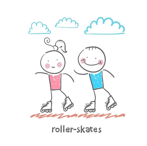 Roller-skates — Διανυσματικό Αρχείο