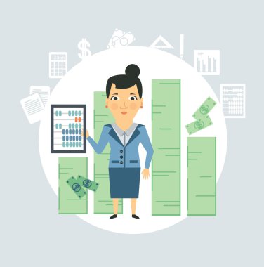 Banka çalışanlarının para sayar