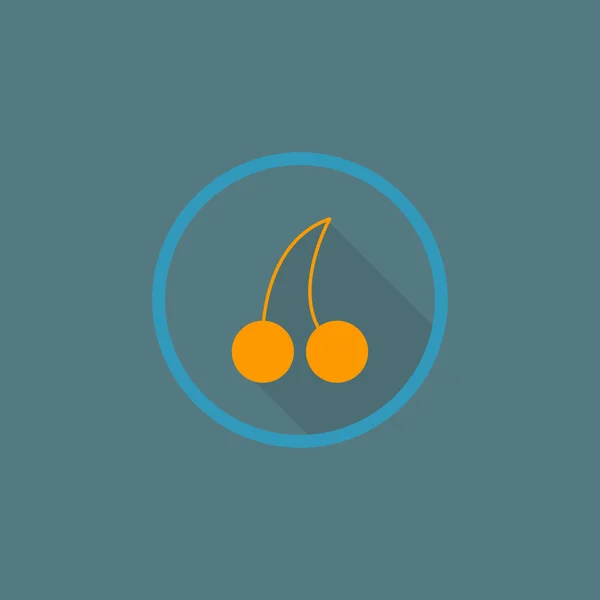 Cherry pictogram — Stockvector