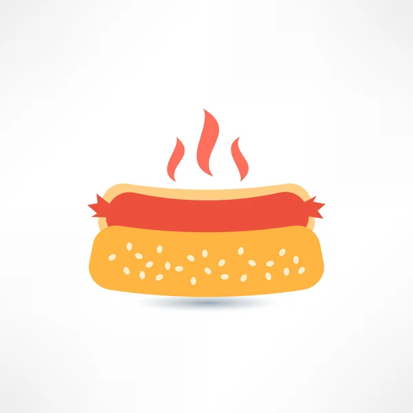 Hot Hot Dog — Stock vektor