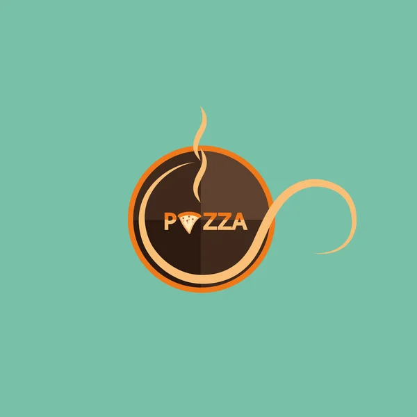 Pizza-icoon — Stockvector