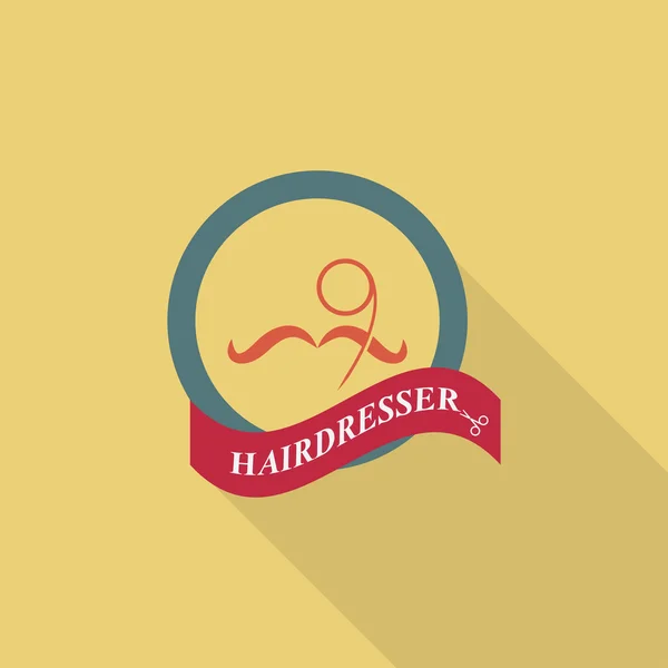 HAIRDRESSER icon — Stock Vector