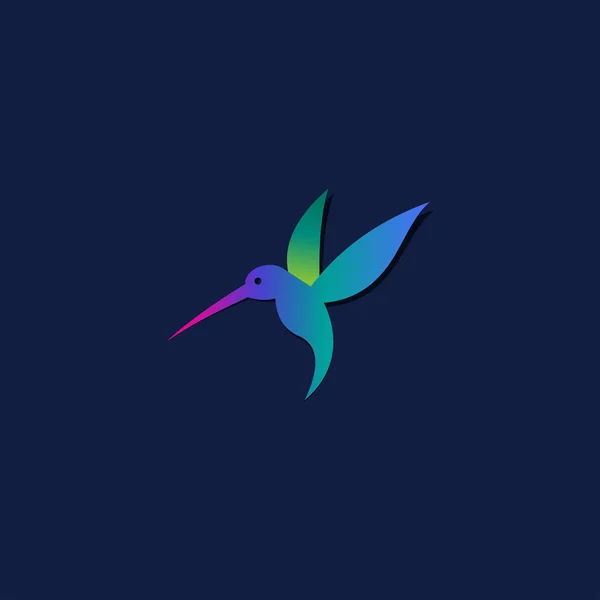 Kolibri-Symbol — Stockvektor