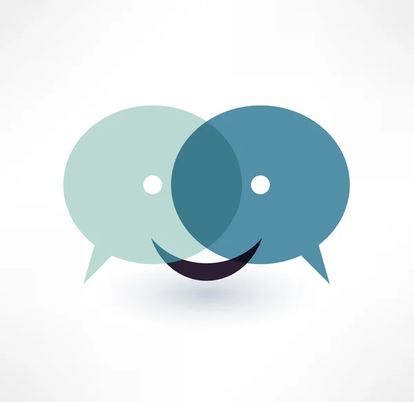 Chat, dialogue et communication — Image vectorielle