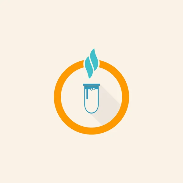 Icono de fuego — Vector de stock