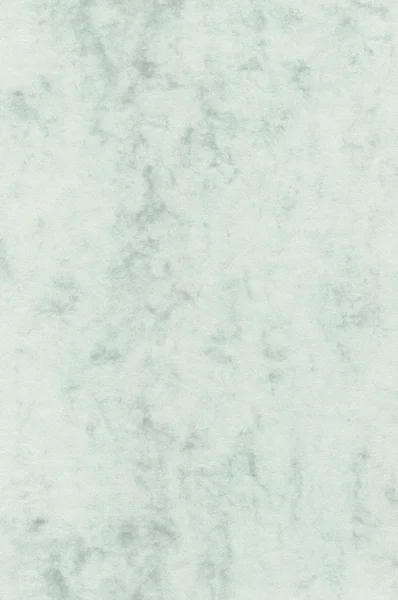 Art décoratif naturel lettre marbre papier texture, lumineux fin texturé tacheté blanc vide copie motif de fond en bleu, vert marin, seagreen, vertical, grand macro détail gros plan — Photo