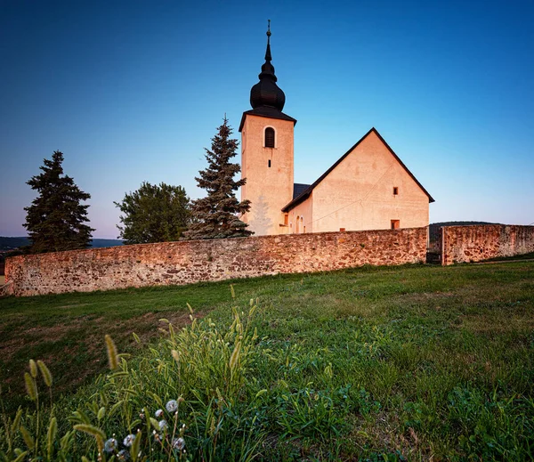 Medieval Protestant Church Balatonalmadi Hungary — Stock Photo, Image